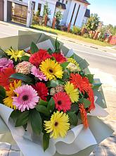 Букет цветов из:  Герберы #REPLACE_PRED# Аскизе